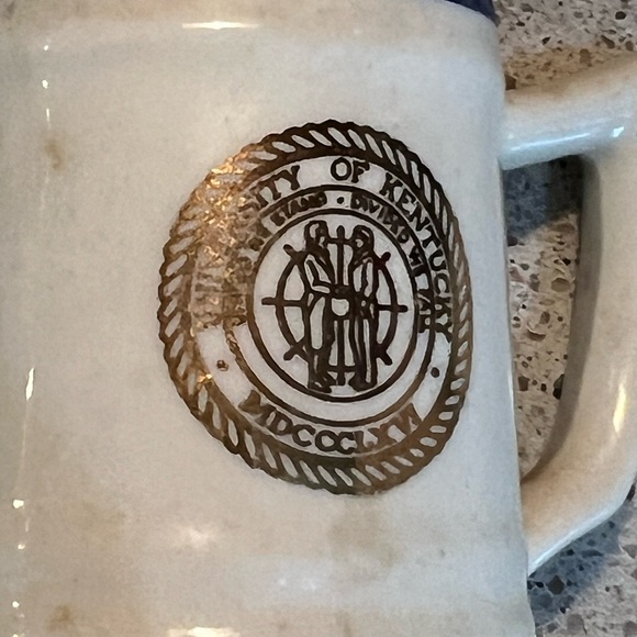 1950s Vintage University of Kentucky miniature beer stein toothpick holder EUC - Picture 6 of 10